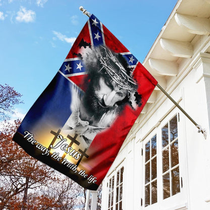 Christian Garden Flags, Mississippi Jesus Flag, Christian House Flags, Christian Cross Flag, Faith Flag, easychoo.com