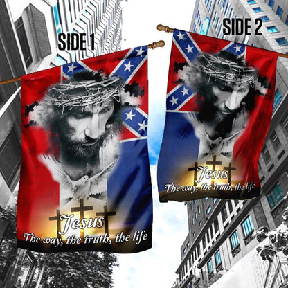 Christian Garden Flags, Mississippi Jesus Flag, Christian House Flags, Christian Cross Flag, Faith Flag, easychoo.com