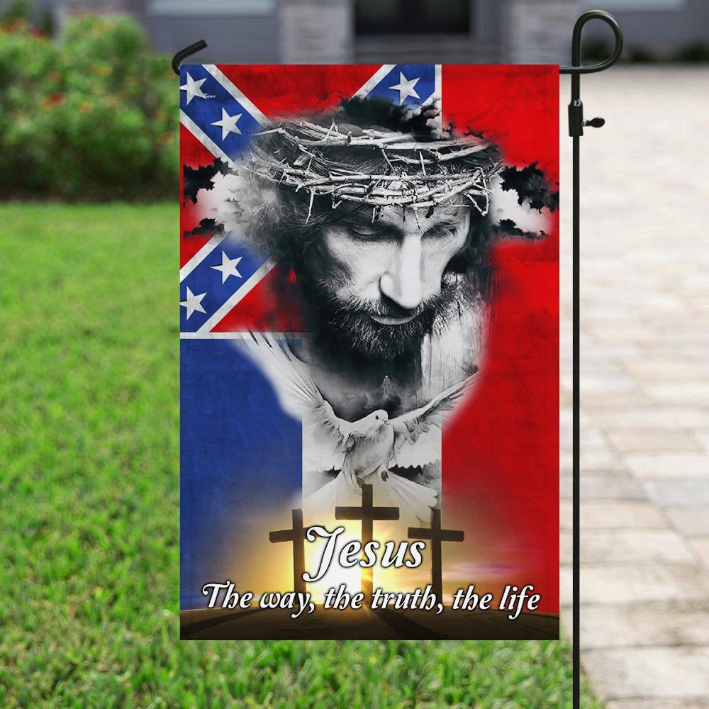 Christian Garden Flags, Mississippi Jesus Flag, Christian House Flags, Christian Cross Flag, Faith Flag, easychoo.com