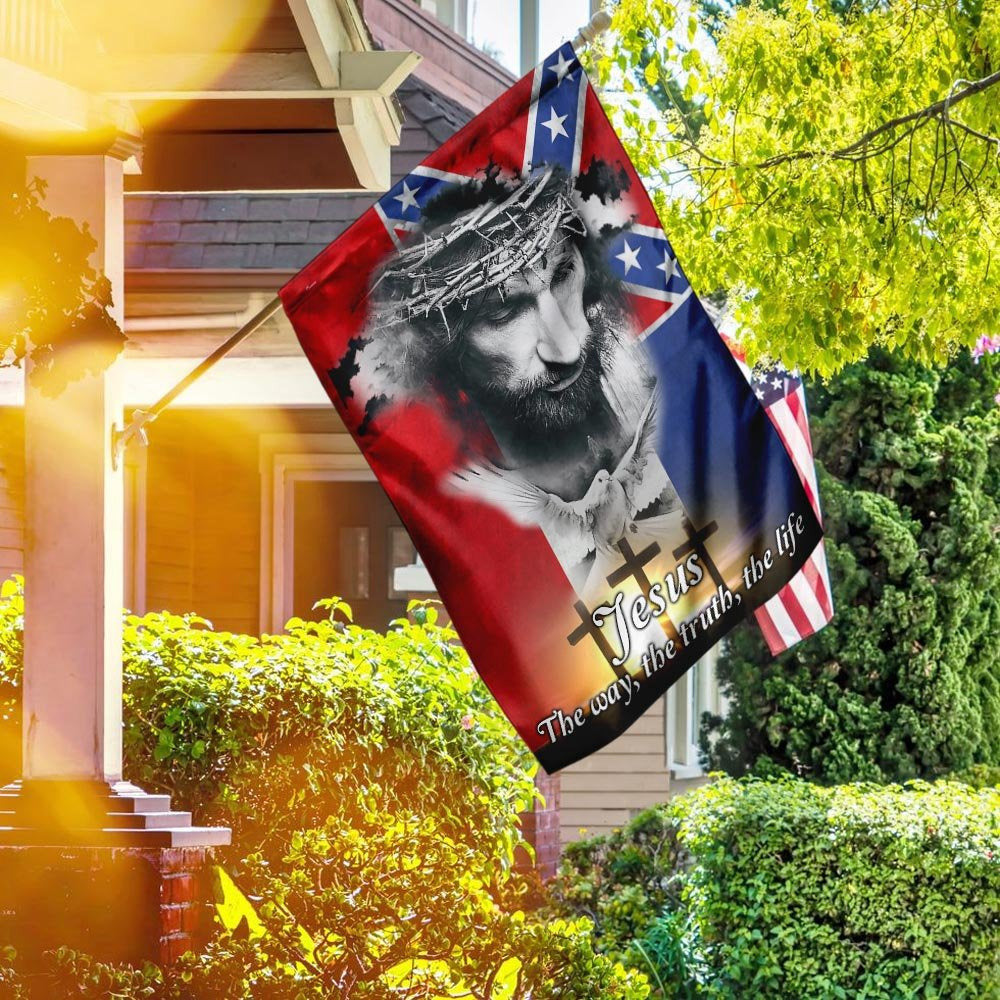 Christian Garden Flags, Mississippi Jesus Flag, Christian House Flags, Christian Cross Flag, Faith Flag, easychoo.com