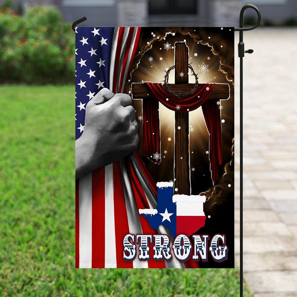 Christian Garden Flags, Texas Strong Flag, Christian House Flags, Christian Cross Flag, Faith Flag, easychoo.com