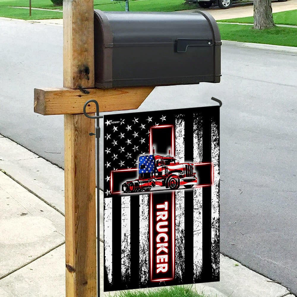 Christian Garden Flags, Trucker American US Flag, Christian House Flags, Christian Cross Flag, Faith Flag, easychoo.com