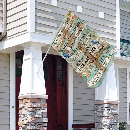 Christian Garden Flags, We Trust In God Flag, Christian House Flags, Christian Cross Flag, Faith Flag, easychoo.com