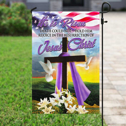 Christian Garden Flags, The Resurrection Of Jesus Christ Easter Flag, Christian House Flags, Christian Cross Flag, Faith Flag, easychoo.com