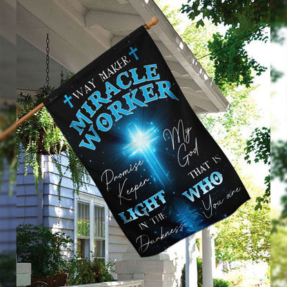 Christian Garden Flags, My God That Is Who You Are Flag, Christian House Flags, Christian Cross Flag, Faith Flag, easychoo.com