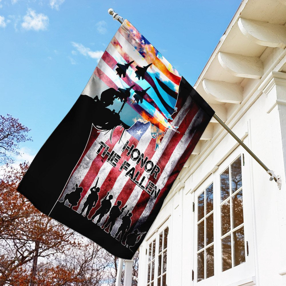 Christian Garden Flags, Proud Veteran Honor The Fallen Flag, Christian House Flags, Christian Cross Flag, Faith Flag, easychoo.com