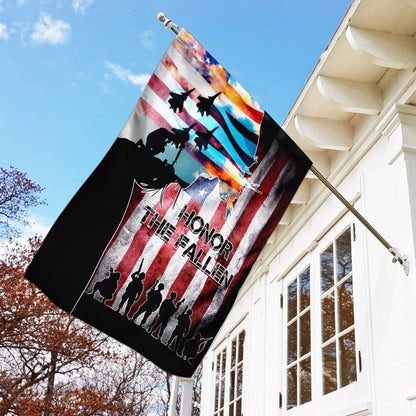 Christian Garden Flags, Proud Veteran Honor The Fallen Flag, Christian House Flags, Christian Cross Flag, Faith Flag, easychoo.com