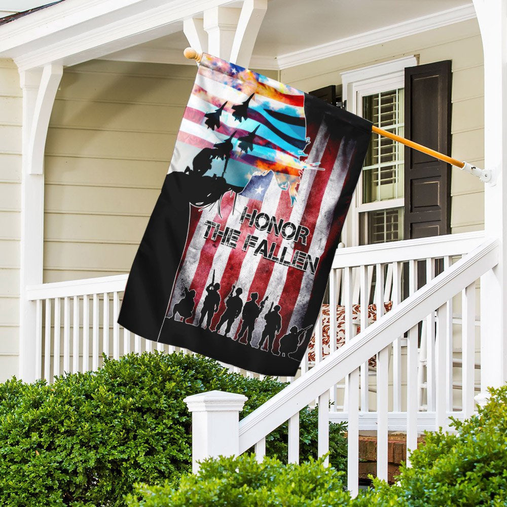 Christian Garden Flags, Proud Veteran Honor The Fallen Flag, Christian House Flags, Christian Cross Flag, Faith Flag, easychoo.com