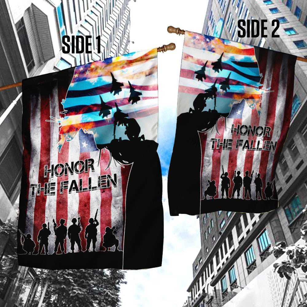 Christian Garden Flags, Proud Veteran Honor The Fallen Flag, Christian House Flags, Christian Cross Flag, Faith Flag, easychoo.com