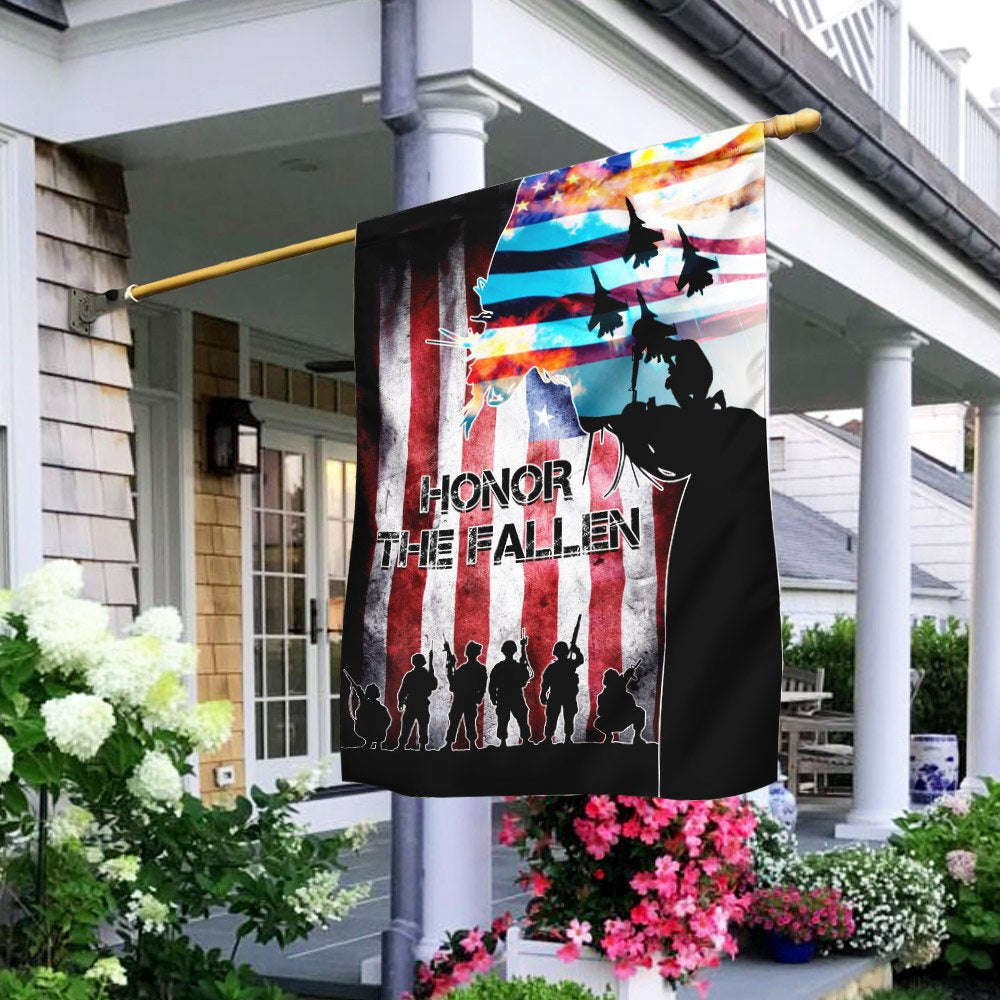 Christian Garden Flags, Proud Veteran Honor The Fallen Flag, Christian House Flags, Christian Cross Flag, Faith Flag, easychoo.com