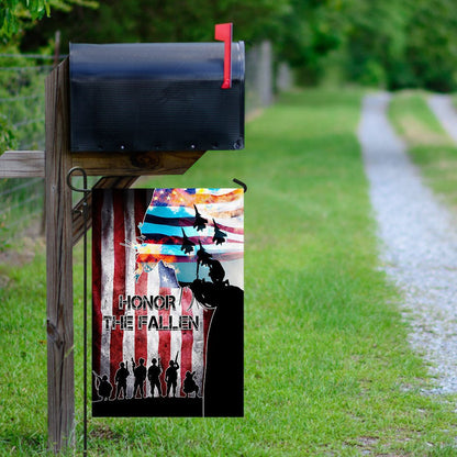 Christian Garden Flags, Proud Veteran Honor The Fallen Flag, Christian House Flags, Christian Cross Flag, Faith Flag, easychoo.com