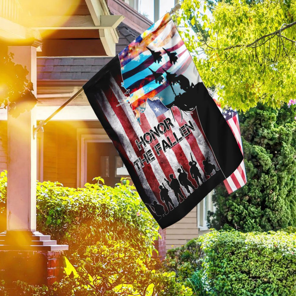 Christian Garden Flags, Proud Veteran Honor The Fallen Flag, Christian House Flags, Christian Cross Flag, Faith Flag, easychoo.com