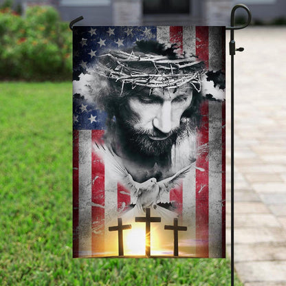 Christian Garden Flags, Jesus Our Savior Flag, Christian House Flags, Christian Cross Flag, Faith Flag, easychoo.com
