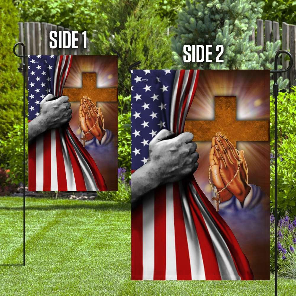 Christian Garden Flags, Jesus It's Not Religion It's A Relationship Flag, Christian House Flags, Christian Cross Flag, Faith Flag, easychoo.com