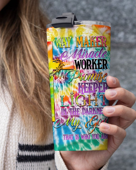 Promise Keeper Light In The Darkness Tie Dye Tumbler - Tytd2606232, easychoo.com