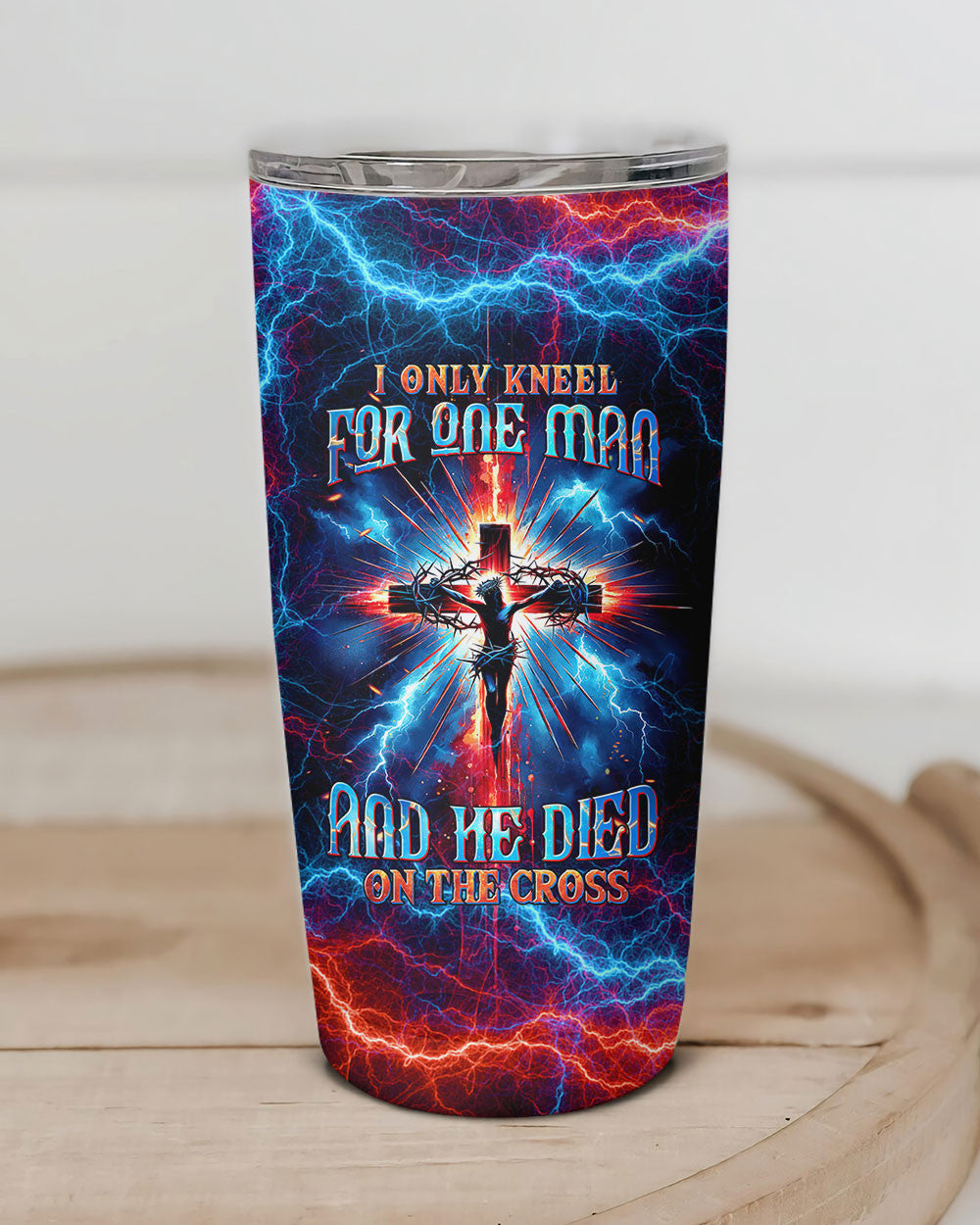 I Only Kneel For One Man Tumbler - Tltw0204242, easychoo.com