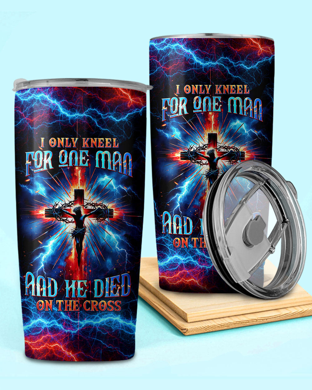 I Only Kneel For One Man Tumbler - Tltw0204242, easychoo.com