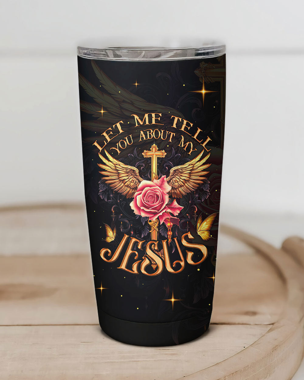 Let Me Tell You About My Jesus Tumbler - Ty3006235, easychoo.com