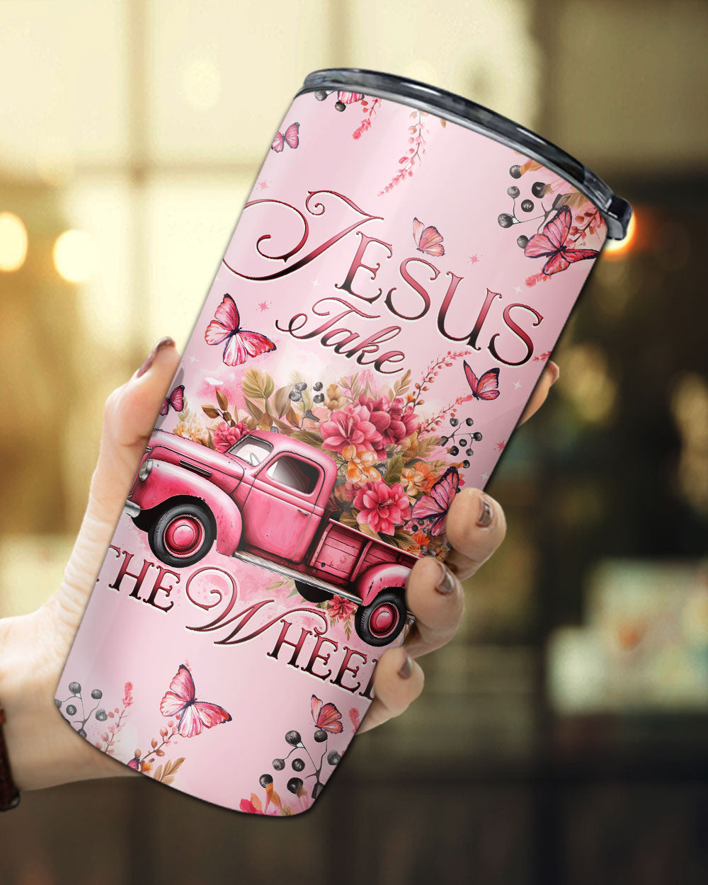 Jesus Take The Wheel Tumbler - Tytd0112232, easychoo.com