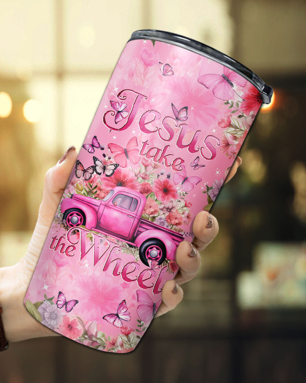 Jesus Take The Wheel Tumbler - Tytd040124, easychoo.com