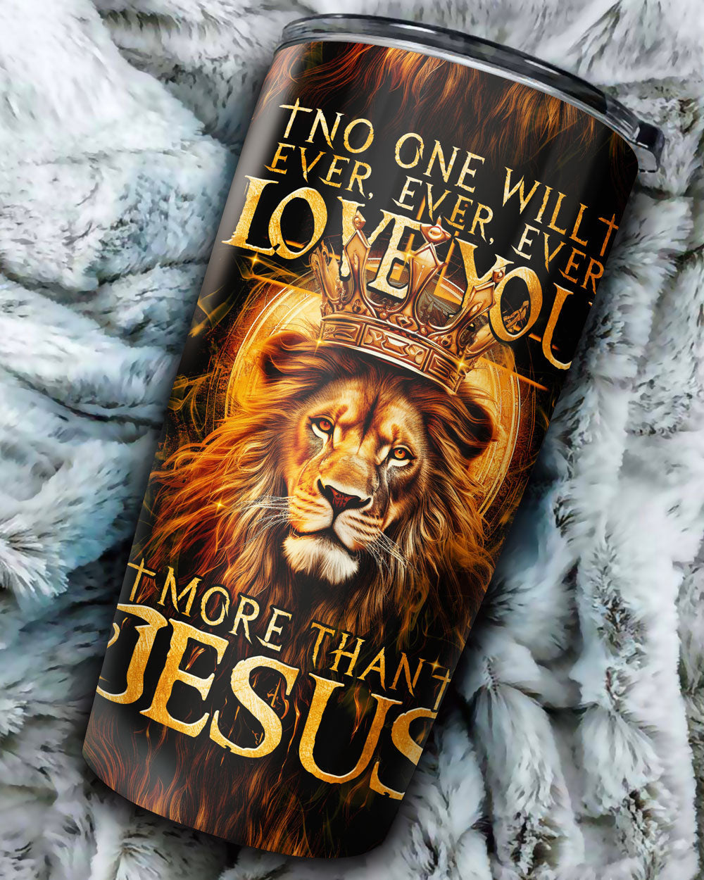 No One Will Ever Love You More Than Jesus Tumbler - Tytm3006236, easychoo.com