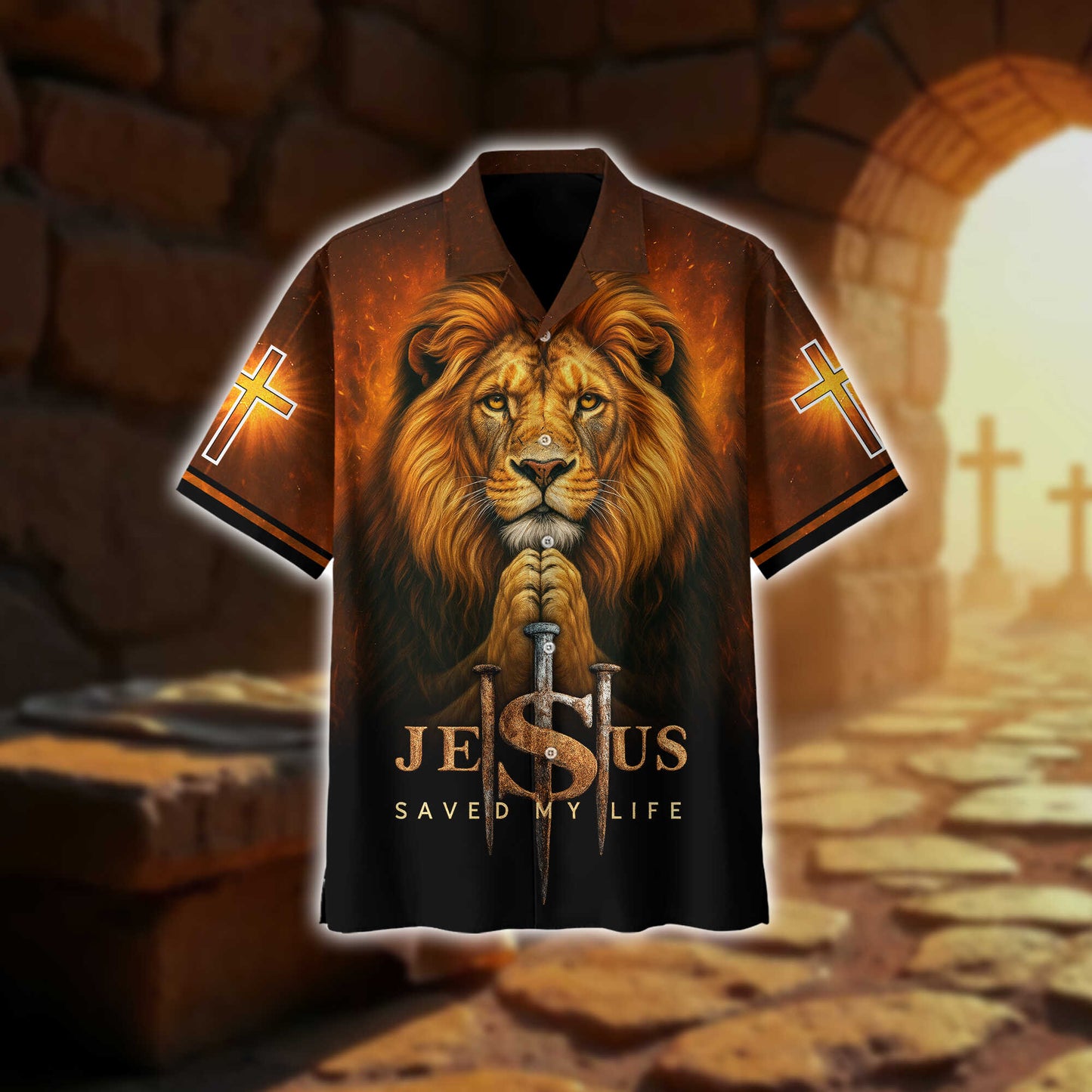The Lion and The Cross – Jesus Saved My Life