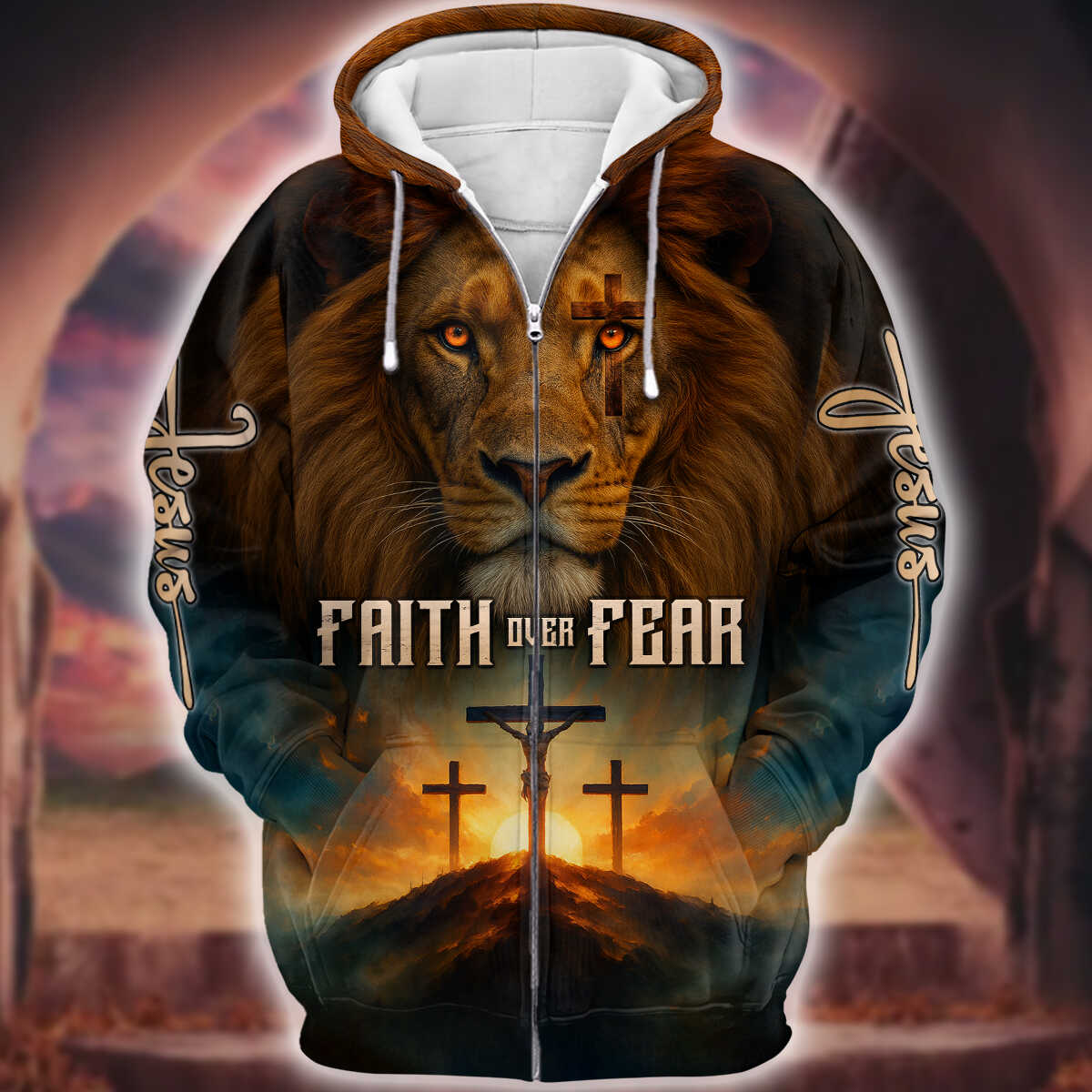 Faith Over Fear – Strength Through the Cross