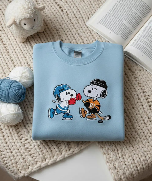 Custom Embroidered Snoopy T-Shirt, Sweatshirt, Hoodie