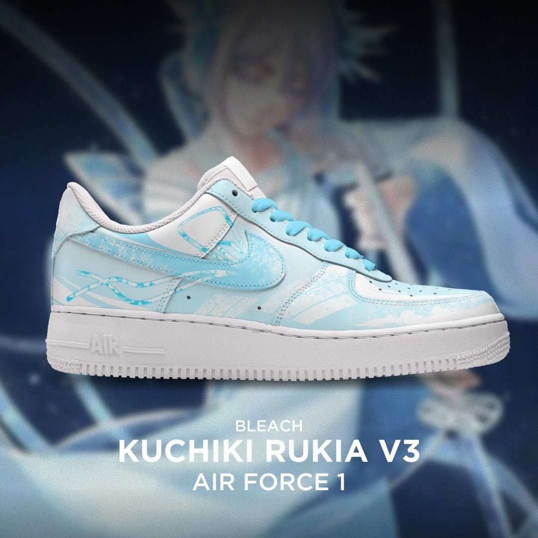 Kuchiki Rukia - Bleach AF1 Embossed Logo Sneakers - AZ26140801