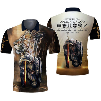 Armor of God Lion & Knight, easychoo.com
