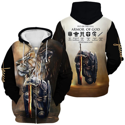 Armor of God Lion & Knight, easychoo.com