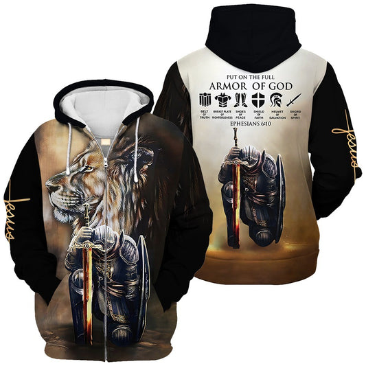 Armor of God Lion & Knight, easychoo.com