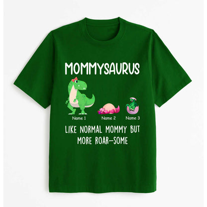 Personalized Family- Mommysaurus Like Normal Mommy But More Roar-Some Tshirt, easychoo.com