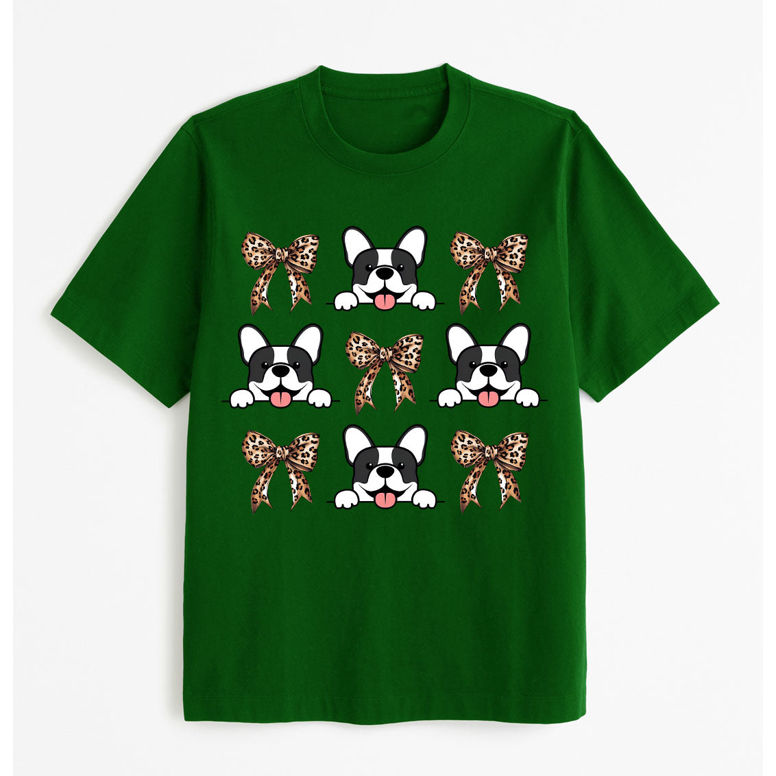 Custom Pet Tie Bow 2D Tee Shirt, easychoo.com