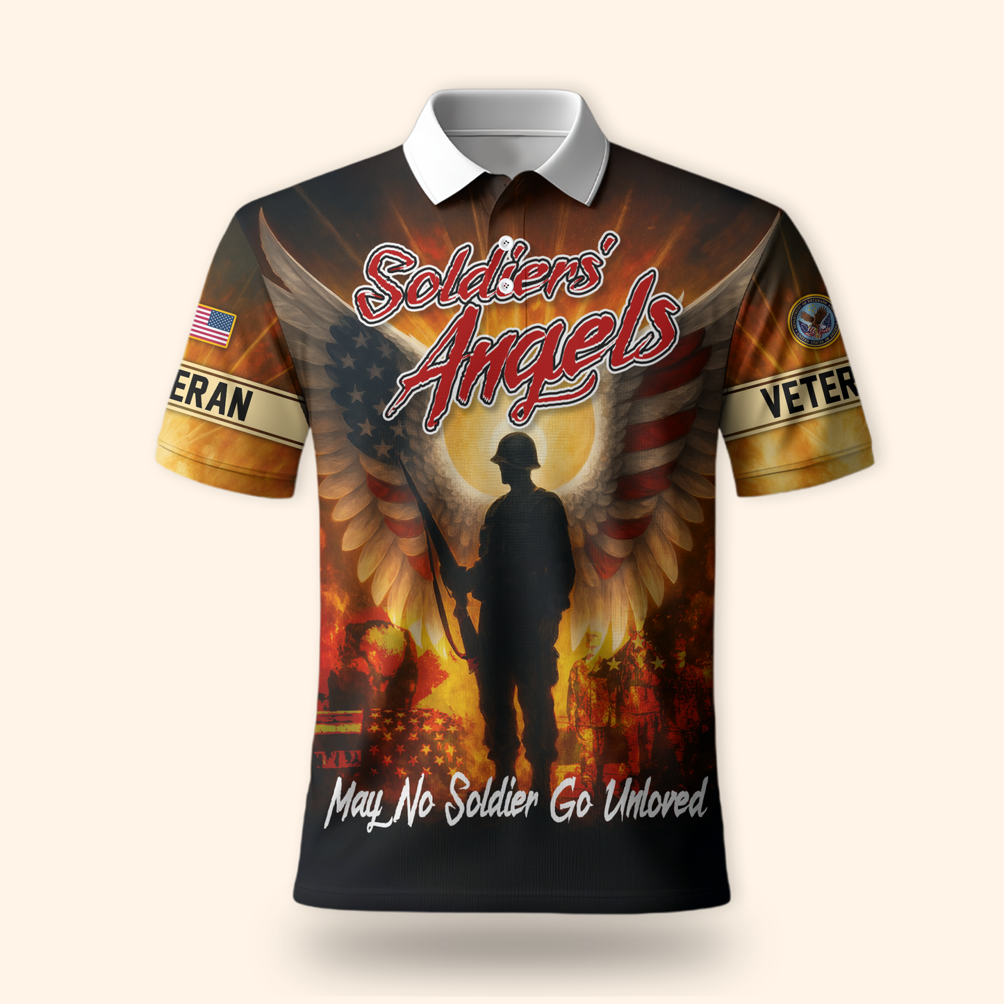 U.S. Veteran Hoodie – Eagle Design, Patriotic American Flag Zip Up MH2526