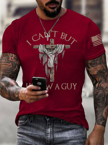 Men's I Can't But I Know A Guy Short-sleeved T-shirt