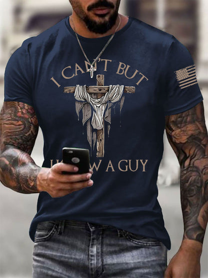 Men's I Can't But I Know A Guy Short-sleeved T-shirt