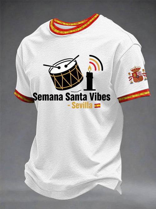 Men's Spain SEMANA SANTA Short Sleeve T-shirt