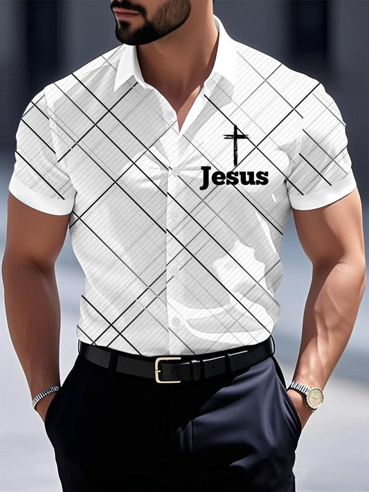 Men's Faith Printed Shirt