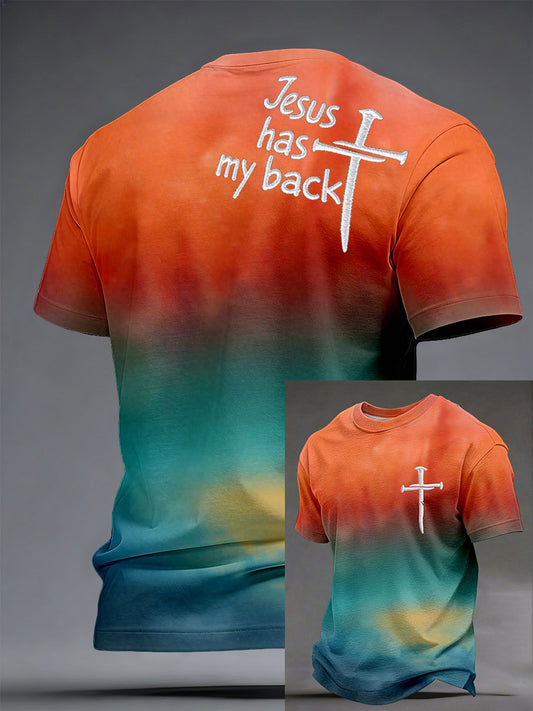 Men's 'Jesus Has My Back' T-shirts