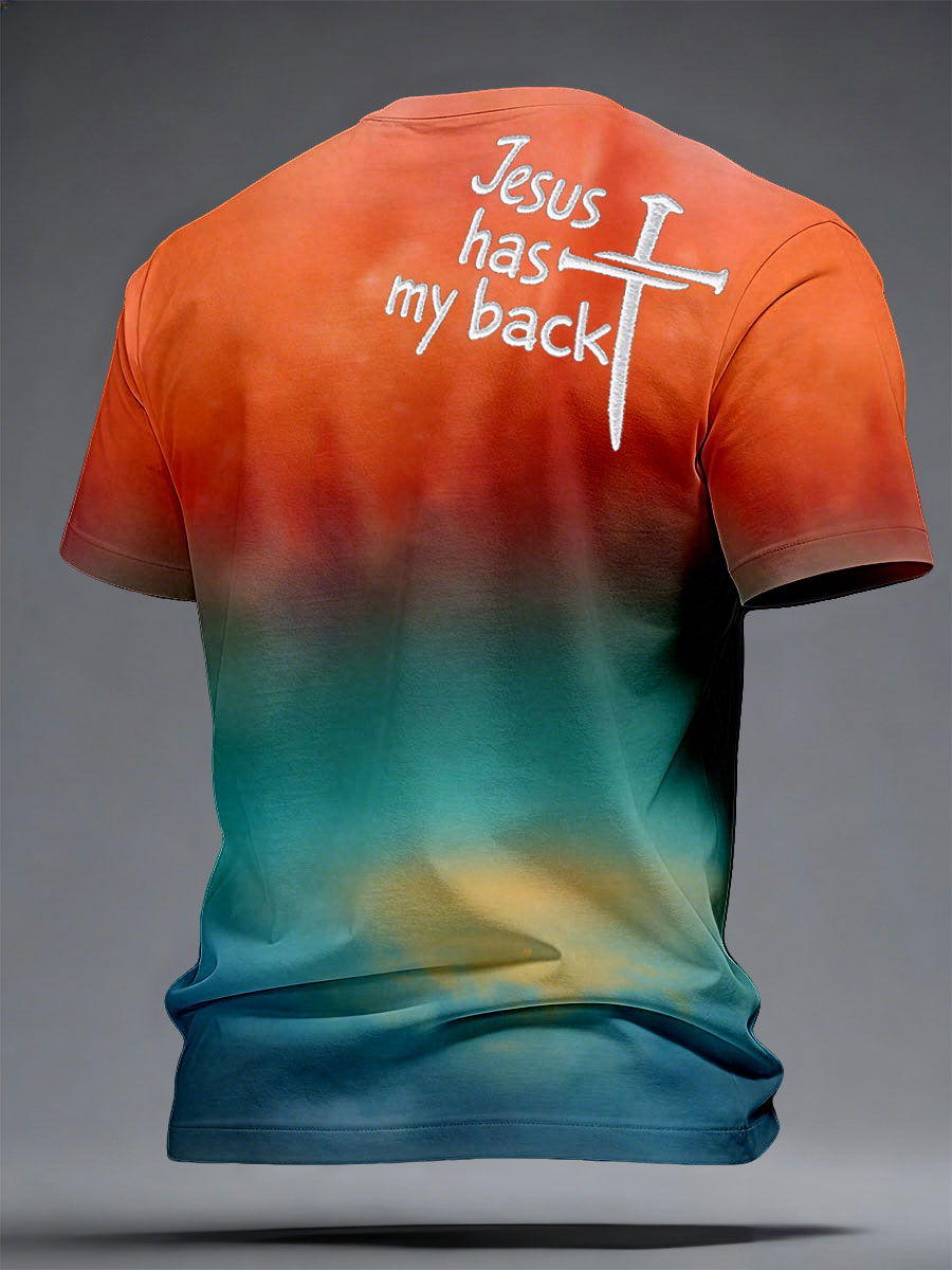 Men's 'Jesus Has My Back' T-shirts