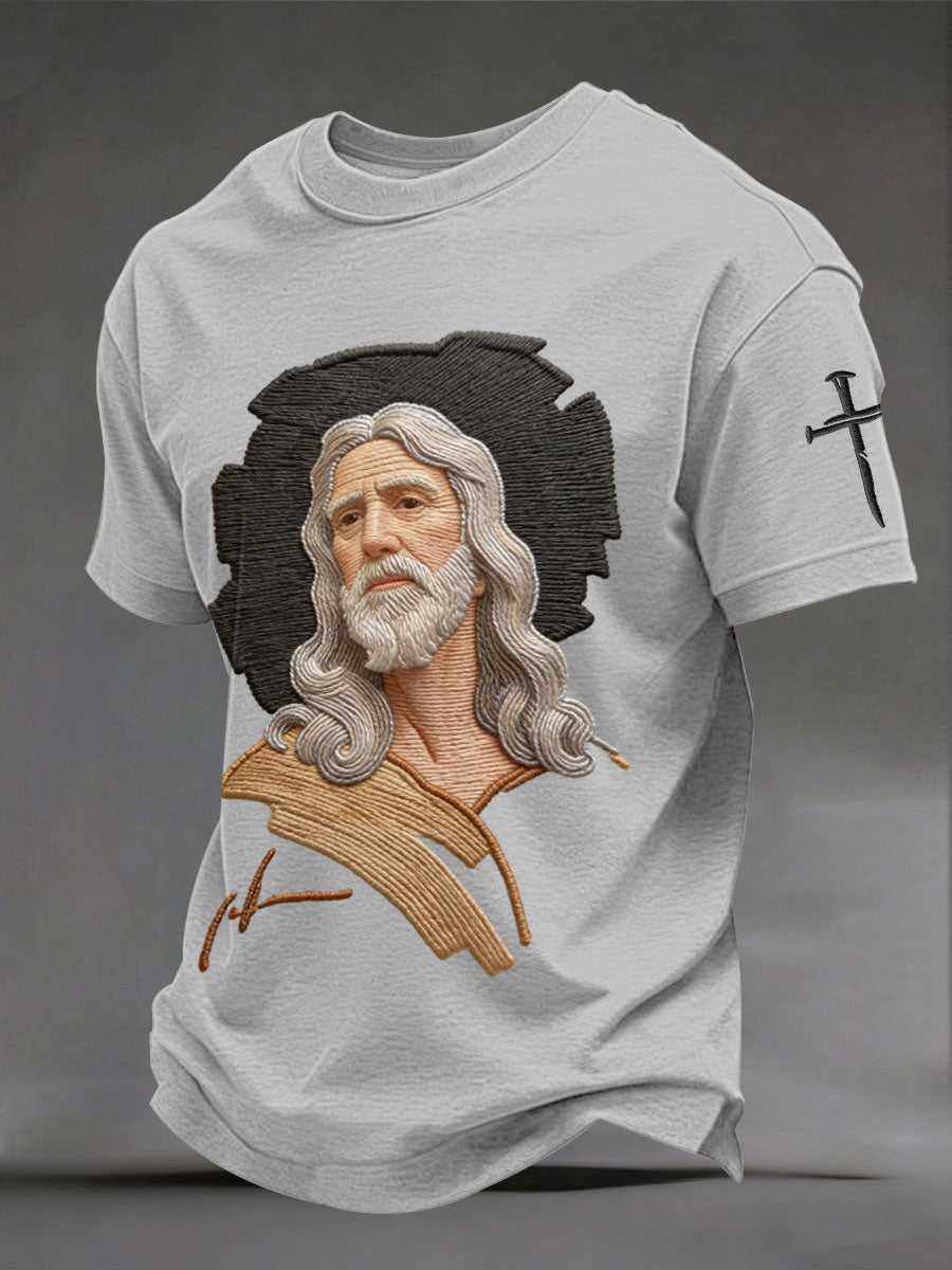 Men's Jesus Art Print T-Shirts