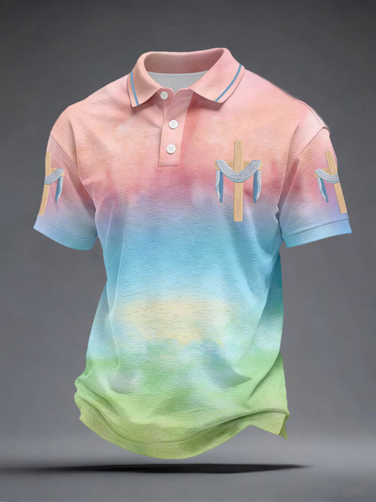 Men's Christian Cross Faith Tops