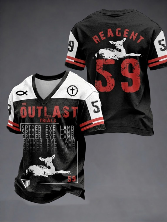 Men's The Outlast Trials V-neck T-shirt