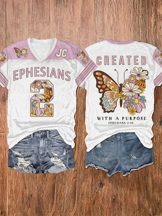 Women's Created With A Purpose Short-sleeved T-shirt