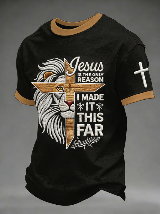 Men's Jesus Is The Only Reason Print Tee