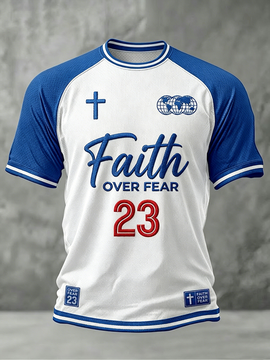 Men's Faith Over Fear Short Sleeve T-shirt