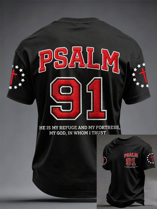 Men's Psalm 91 Christian T-shirts