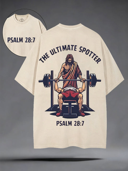 Men's The Ultimate Spotter Christian Print Casual Tee