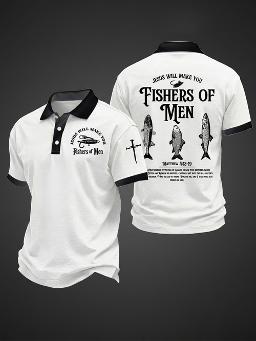 Men's Follow Me And I Will Make You Fishers Of Men Shirt